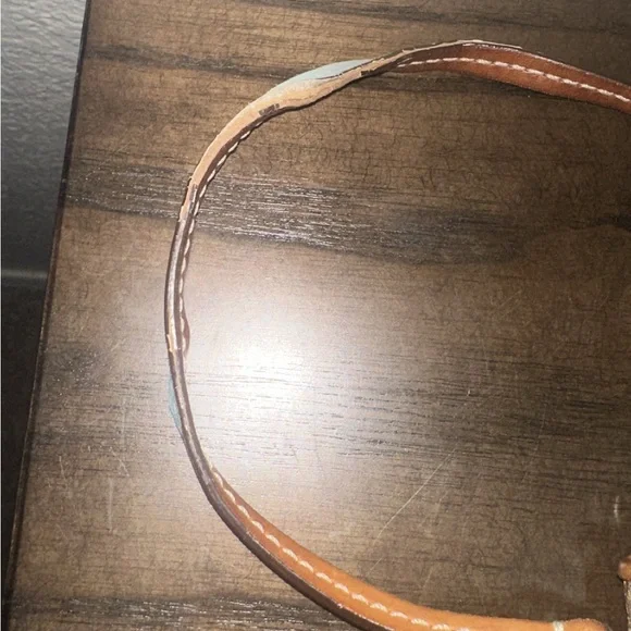 Coach Vintage Signature Fish Coral Appliqué Wristlet - Picture 5 of 5